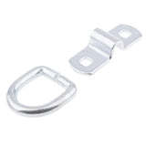 Maxbell 5 Pieces Trailer Boat D Ring Rope Chain Strap Tie Down Stainless Steel