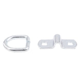 Maxbell 5 Pieces Trailer Boat D Ring Rope Chain Strap Tie Down Stainless Steel