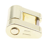Maxbell Gold Plated Universal Trailer Hitch Coupler Lock Key Fastener 1/4''