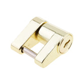 Maxbell Gold Plated Universal Trailer Hitch Coupler Lock Key Fastener 1/4''