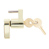 Maxbell Gold Plated Universal Trailer Hitch Coupler Lock Key Fastener 1/4''