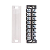 Maxbell 8 Positions Dual Rows Electric Wire Connector Strip Screw Terminal Block