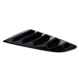 Maxbell Pair Side Window  Louvers Cover 5 Vent Trim For 2015-2017 Ford Mustang