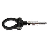 Maxbell Car Billet Aluminum Front Rear Bumper Racing Tow Hook for Ford Focus Black