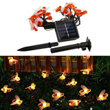 Maxbell Solar Powered Cute Honey Bee Led String Fairy Light Garden Decor 5M-20Leds