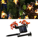 Maxbell Solar Powered Cute Honey Bee Led String Fairy Light Garden Decor 5M-20Leds