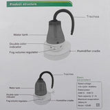 Maxbell 3L Reptile Humidifier Fogger Reptile Mister Quiet Mist Maker for Lizard