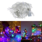 Maxbell 100 LED Window Curtain String Light for Wedding Party Colorful Lighting