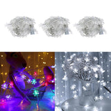 Maxbell 100 LED Window Curtain String Light for Wedding Party Warm Lighting