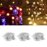 Maxbell 100 LED Window Curtain String Light for Wedding Party Warm Lighting