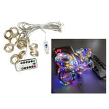 Maxbell Christmas 3x3m 300LED USB Curtain Fairy String Lights Colourful