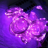 Maxbell Christmas 3x3m 300LED USB Curtain Fairy String Lights Purple