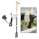 Maxbell Electric Aquarium Syphon Fish Tank Pump Vacuum Gravel Cleaner Sand Washer