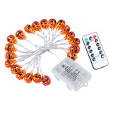 Maxbell Pumpkin String Light Halloween Spooky Battery LED Lights 2.5m 20 LED