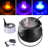 Maxbell Mist Maker LED Mister Fogger Water Fountain Fog Machine Alloy Mist Maker