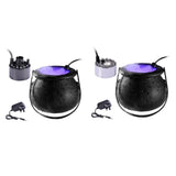 Maxbell Mist Maker Fogger Water Fountain Fog Machine Halloween Plastic Mist Maker