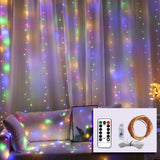 Maxbell 5V LED String Lights Copper Wire Multicolor Twinkle with Remote Control  10M 100LED Warm