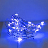 Maxbell 5V LED String Lights Copper Wire Multicolor Twinkle with Remote Control  10M 100LED Bule