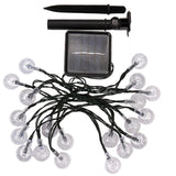 Maxbell 20 LED Solar String Lights Outdoor Garden Decor Lamp Waterproof warm white