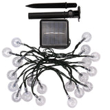 Maxbell 20 LED Solar String Lights Outdoor Garden Decor Lamp Waterproof warm white