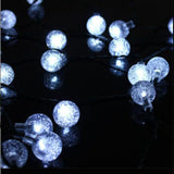 Maxbell 20 LED Solar String Lights Outdoor Garden Decor Lamp Waterproof white