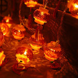 Maxbell String Lights Chinese New Year Traditional Red Lantern for Garden Party USB