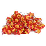 Maxbell String Lights Chinese New Year Traditional Red Lantern for Garden Party USB