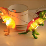 Maxbell Dinosaur Decoration Realistic Looking String Lights for Room Indoor Children 10 LEDs