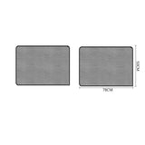 Maxbell Car Window Curtain Side Window Covers Protection Mesh Sun Shade 2x Rectangle