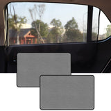 Maxbell Car Window Curtain Side Window Covers Protection Mesh Sun Shade 2x Rectangle