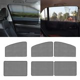 Maxbell Car Window Curtain Side Window Covers Protection Mesh Sun Shade 1x Front