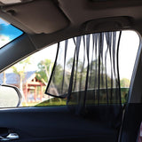 Maxbell Car Window Curtain Side Window Covers Protection Mesh Sun Shade 1x Front