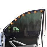 Maxbell Car Window Curtain Side Window Covers Protection Mesh Sun Shade 1x Front