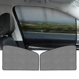 Maxbell Car Window Curtain Side Window Covers Protection Mesh Sun Shade 2x Front