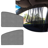Maxbell Car Window Curtain Side Window Covers Protection Mesh Sun Shade 2x Front
