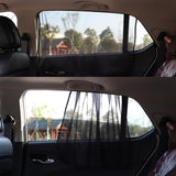 Maxbell Car Window Curtain Side Window Covers Protection Mesh Sun Shade 1x Rectangle