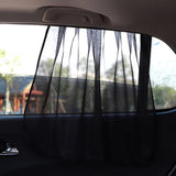 Maxbell Car Window Curtain Side Window Covers Protection Mesh Sun Shade 1x Rectangle