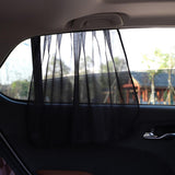 Maxbell Car Window Curtain Side Window Covers Protection Mesh Sun Shade 1x Rectangle