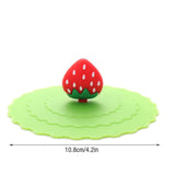 Maxbell 8x Reusable Silicone Cup Lids Coffee Mug Cover Dustproof Creative Style D