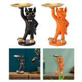 Maxbell dog Sculpture Dog Statue Organizer for Hallway modern Decor Black