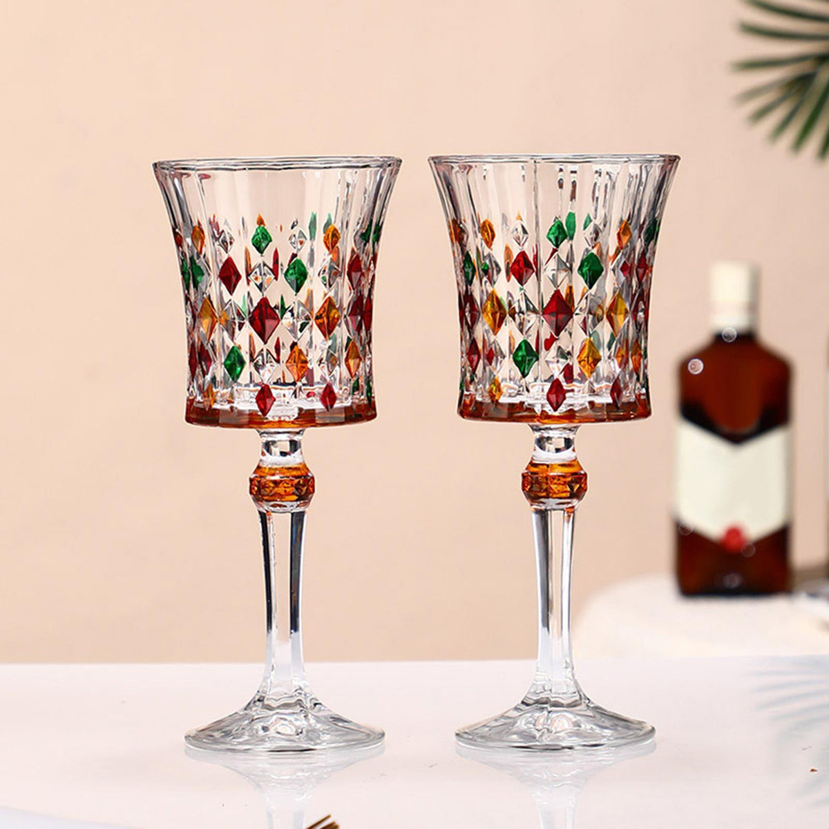 Maxbell Wine Carafe Wine Glass Red Wine Aerator Women Men Wedding Wine Glasses