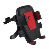 Maxbell Vent Phone Holder for Car Durable Multiple Viewing Angle Adjustable Red