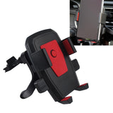 Maxbell Vent Phone Holder for Car Durable Multiple Viewing Angle Adjustable Red