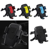 Maxbell Vent Phone Holder for Car Durable Multiple Viewing Angle Adjustable Red