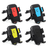 Maxbell Vent Phone Holder for Car Durable Multiple Viewing Angle Adjustable Red
