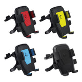 Maxbell Vent Phone Holder for Car Durable Multiple Viewing Angle Adjustable Red