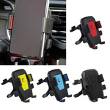 Maxbell Vent Phone Holder for Car Durable Multiple Viewing Angle Adjustable Red
