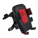 Maxbell Vent Phone Holder for Car Durable Multiple Viewing Angle Adjustable Red