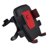 Maxbell Vent Phone Holder for Car Durable Multiple Viewing Angle Adjustable Red