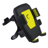 Maxbell Vent Phone Holder for Car Durable Multiple Viewing Angle Adjustable Yellow